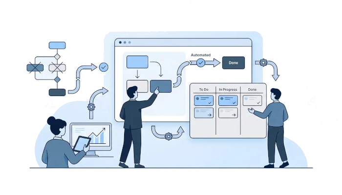 Product delivery illustration